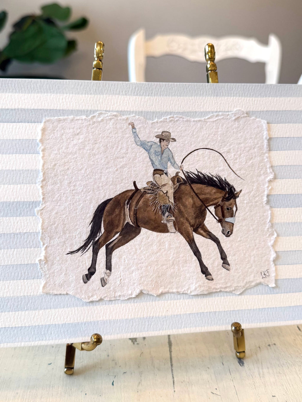 Scoop Neck Reversible Cut Work Tee