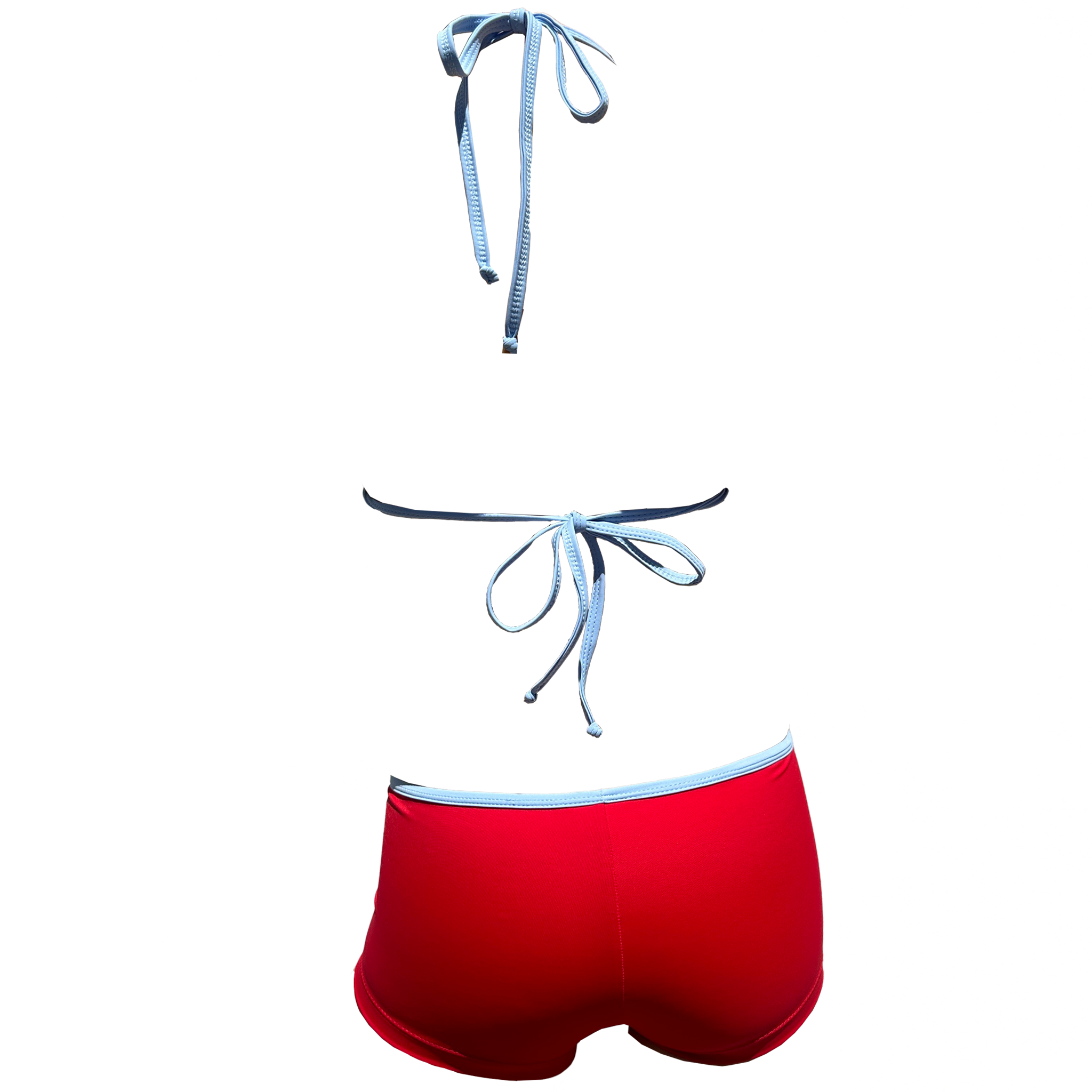 Sporty Red Booty Sport Bikini