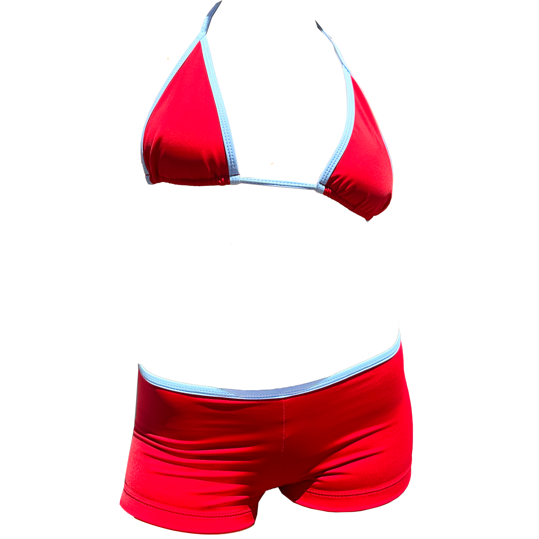 Sporty Red Booty Sport Bikini
