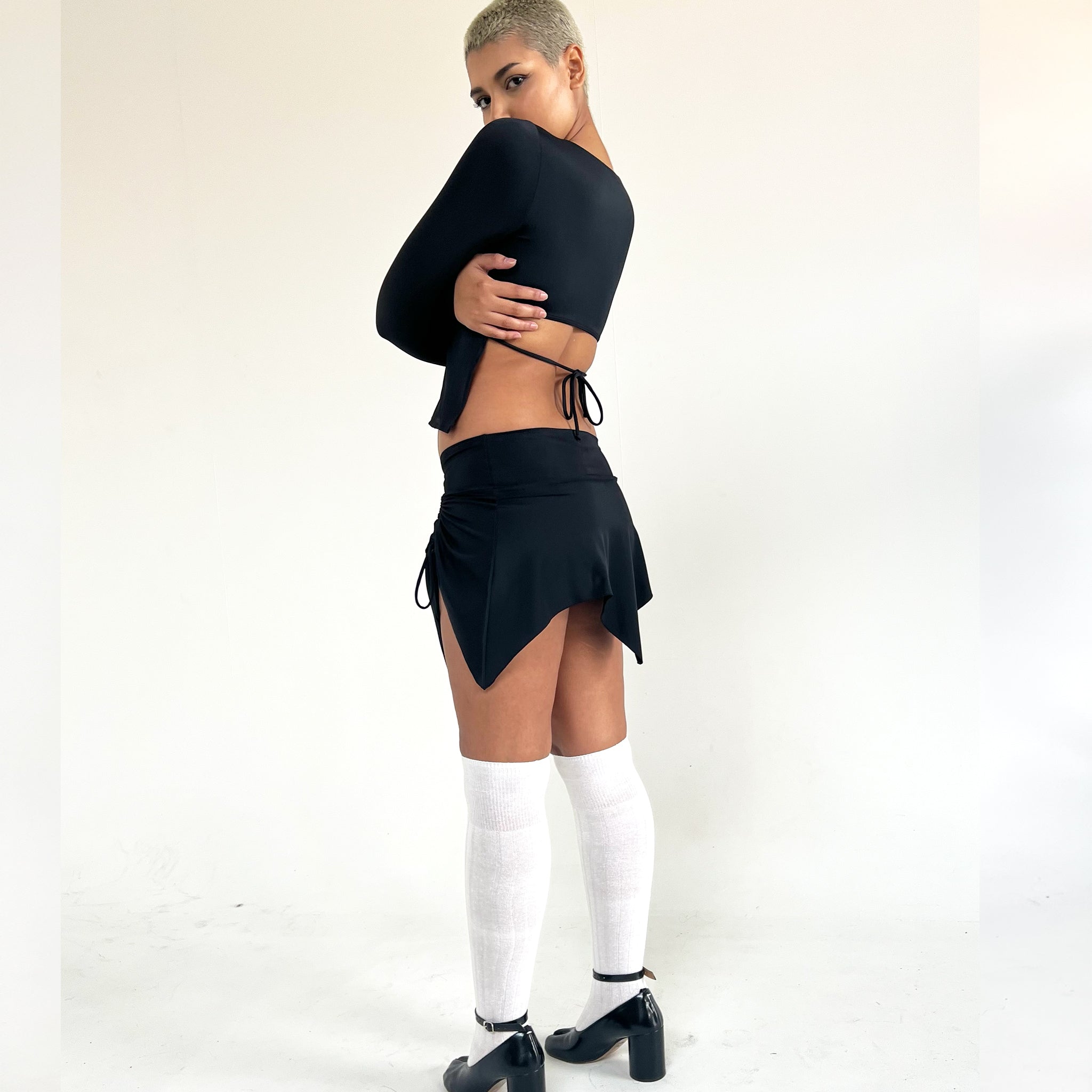 Long Newyork High Neck Top